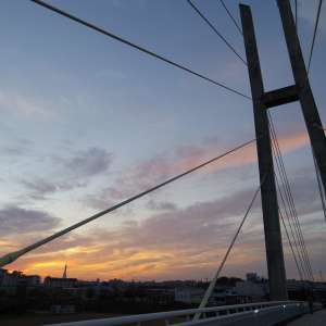 石川サイクル橋（撮影地：南河内サイクルライン）
