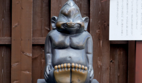 池田のビリケンさん